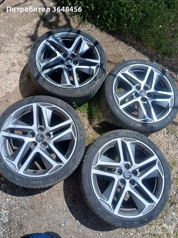 Оригинални джанти 18-ки с гуми за Peugeot / Citroen , снимка 1