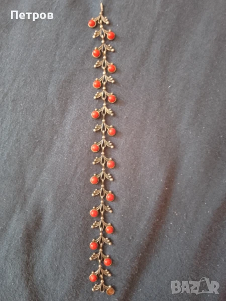 сребърна гривна, снимка 1