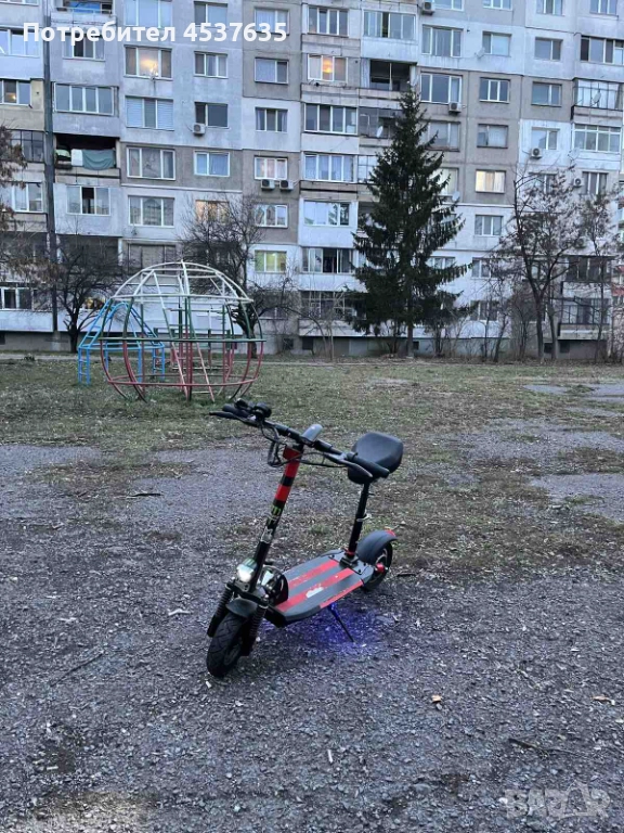 Електрическа тротинетка със седалка, снимка 1
