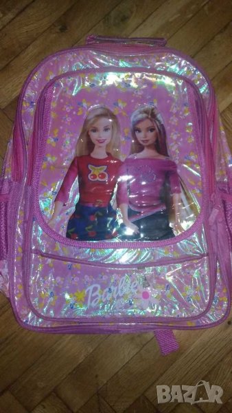 Раничка Барби,около 40\30см,с 2 големи и много по-малки джобове, снимка 1