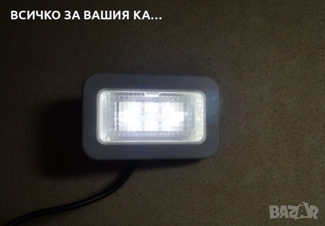 Лед габарит за врата на Mercedes Actros бял, снимка 2 - Аксесоари и консумативи - 29238955