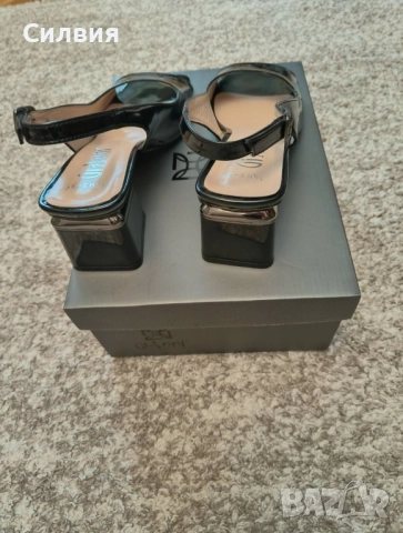 Чисто нови лачени обувки "GiAnni", 39 номер, снимка 3 - Дамски обувки на ток - 52712926