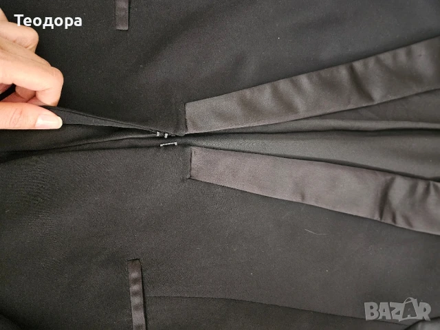 Дамско сако черно Stile Benetton , снимка 6 - Сака - 50571993