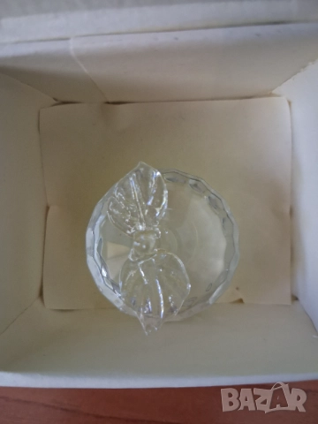 Сувенир - кристална ябълка, снимка 3 - Други - 52399382