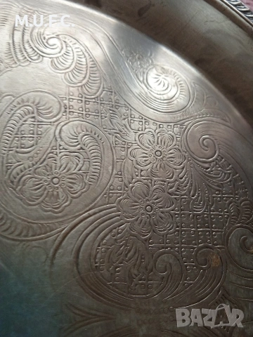 Сребърен поднос F.P.Rogers.1920., снимка 9 - Антикварни и старинни предмети - 53303024