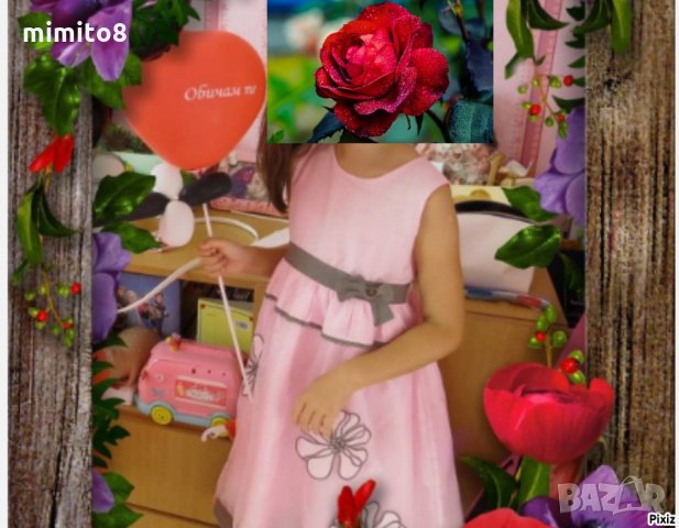 Официална рокля 6-7г., снимка 2 - Детски рокли и поли - 16447717