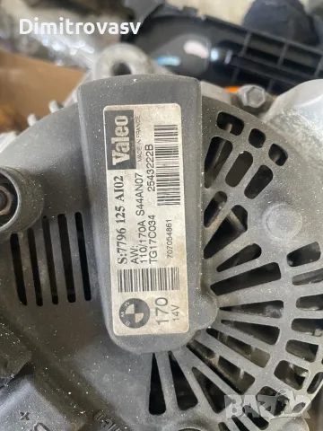 Динамо за Е70 3,0d 235hp, снимка 2 - Части - 48600133
