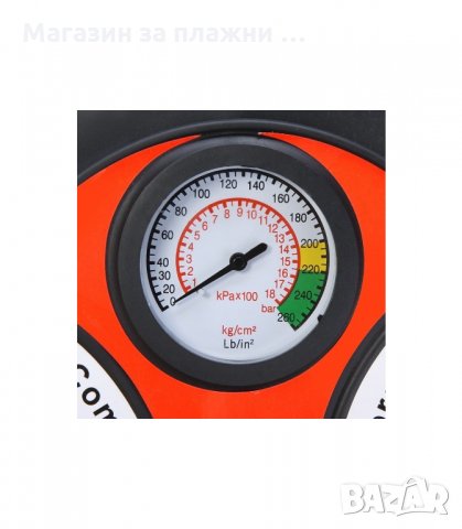 Авто компресор-форма на гума на 12V - код 0738, снимка 3 - Аксесоари и консумативи - 34306895