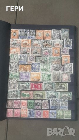 Албум с марки  Английски колонии , снимка 2 - Филателия - 42911611