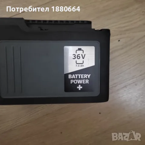 Батерия KERCHER 36V 7.5A, снимка 4 - Винтоверти - 55770990