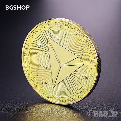 Трон Монета / Tron Coin ( TRX ) - Gold, снимка 6 - Нумизматика и бонистика - 32414834