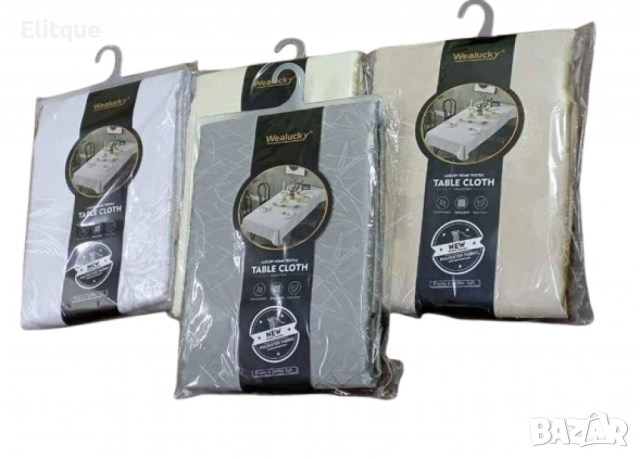 Елегантна правоъгълна покривка за маса от плат – за стилни вечери и специални поводи, снимка 5 - Други стоки за дома - 52832220