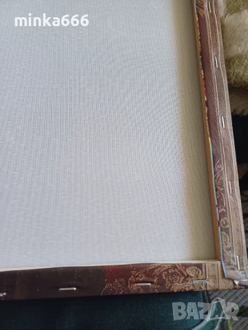 Богородица на платно 30/40см., снимка 2 - Картини - 50793711