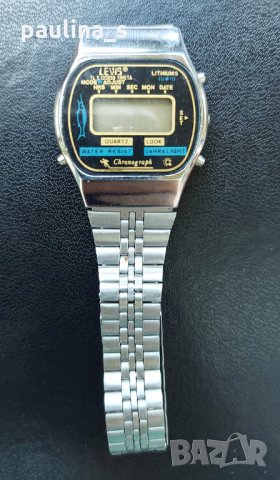 Стар дигитален часовник / vintage watch / Levis® TLX 133858, снимка 1 - Антикварни и старинни предмети - 29846059