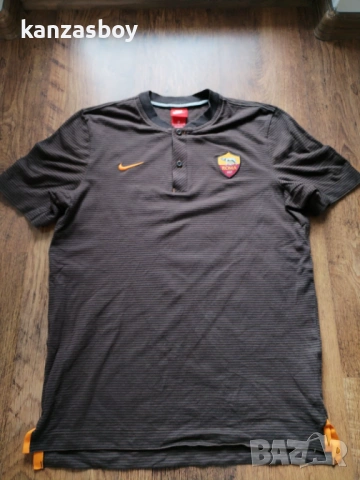  Nike AS Roma 17/18 - мъжка фенска тениска М, снимка 6 - Тениски - 54155962