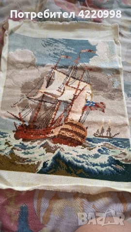 Продавам ръчно ушити гоблени DMC