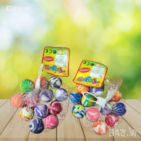 Поскачащи гумени топчета, снимка 6 - Детски топки - 52745144