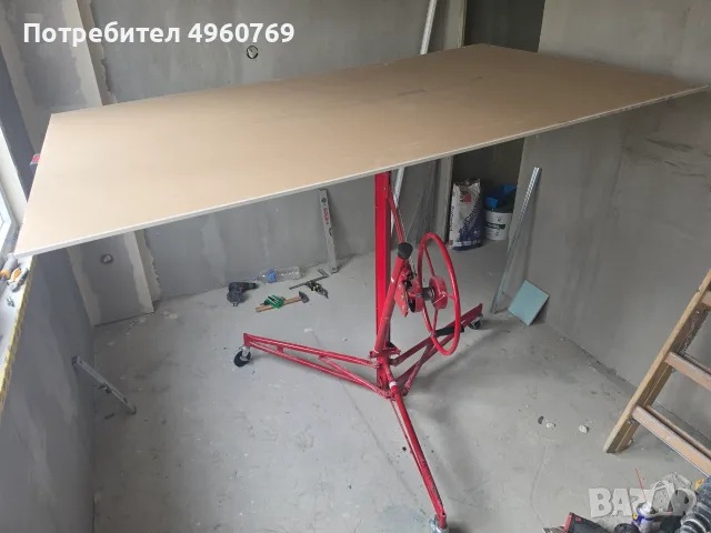 Професионално повдигащо устройство (монтажен асансьор) за гипскартон, снимка 5 - Други инструменти - 56237208