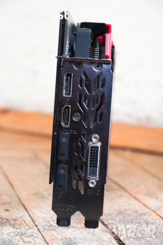 MSI GeForce GTX 1060 GAMING X 6G, снимка 5 - Видеокарти - 54018009