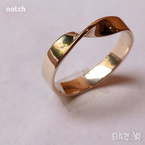 Златен пръстен, снимка 1 - Пръстени - 40752425