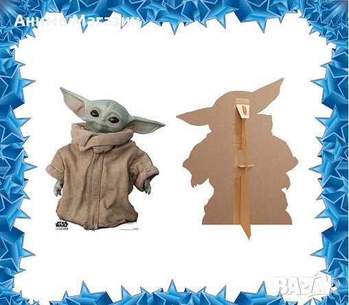 Картонена фигура Grogu The Mandalorian, снимка 3 - Други - 31711819