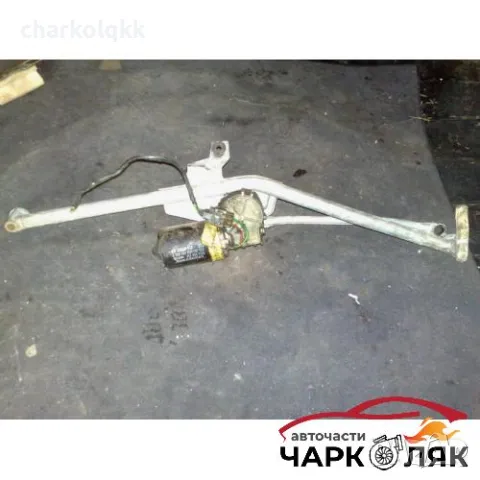 Моторче с рамената за предни чистачки за VW Passat B3, снимка 1