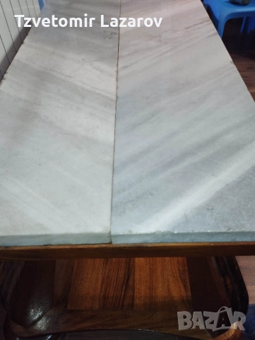 Маса с мраморен плот, снимка 4 - Маси - 54199393