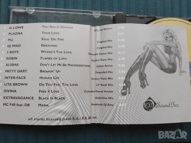 Euro Dance 4 - оригинален диск музика PolySound, снимка 2 - CD дискове - 53929120