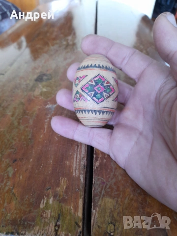 Старо дървено яйце #21