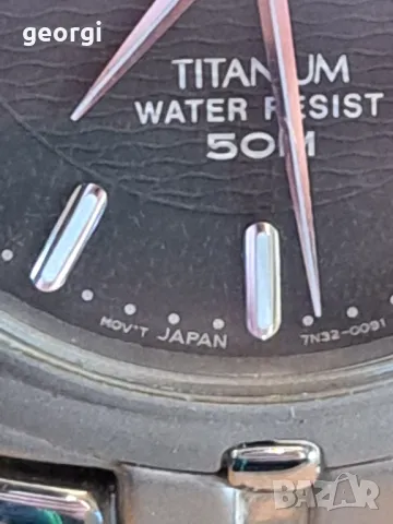 часовник Seiko Titanium , снимка 3 - Мъжки - 49853887