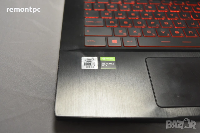 Gaming Laptop MSI GF63 10SCSR I5 16 GB 1650 TI SSD - топ състояние, снимка 6 - Лаптопи за игри - 53232154