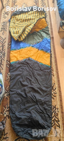 спален чувал тип мумия