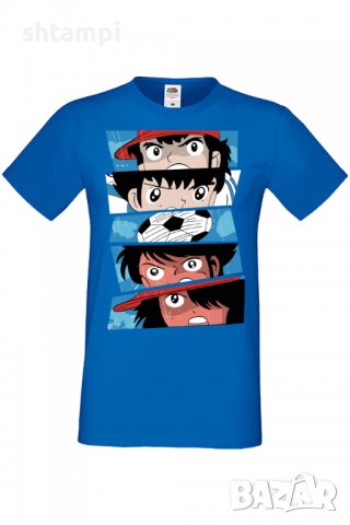 Мъжка тениска Captain Tsubasa 02,Анимация,игра,Празник,Повод,, снимка 4 - Тениски - 38075286