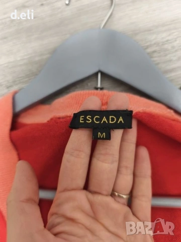 ESCADA Original Size L Вълна, Коприна, снимка 3 - Жилетки - 52952227