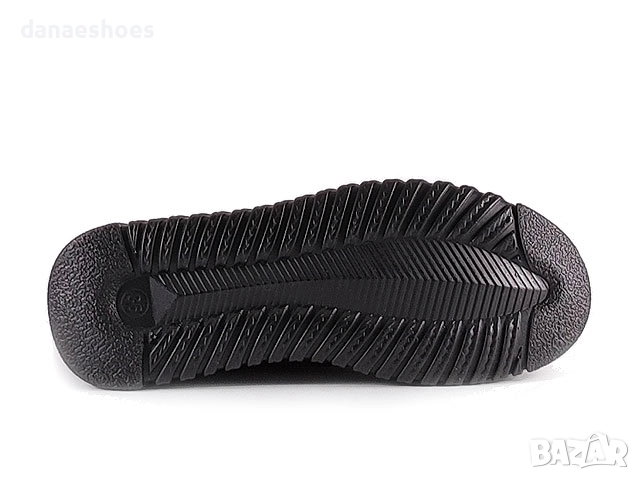 Дамски обувки без връзки в бордо и черно , снимка 3 - Дамски ежедневни обувки - 51969845