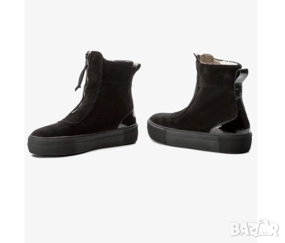 Marc O'Polo номер 37 велурени боти / ботуши до глезена , снимка 2 - Дамски боти - 52541732