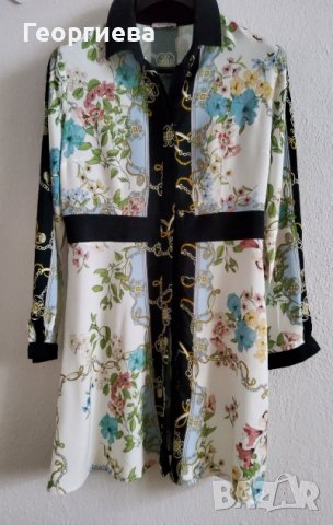 Стилна рокля/ риза, снимка 1