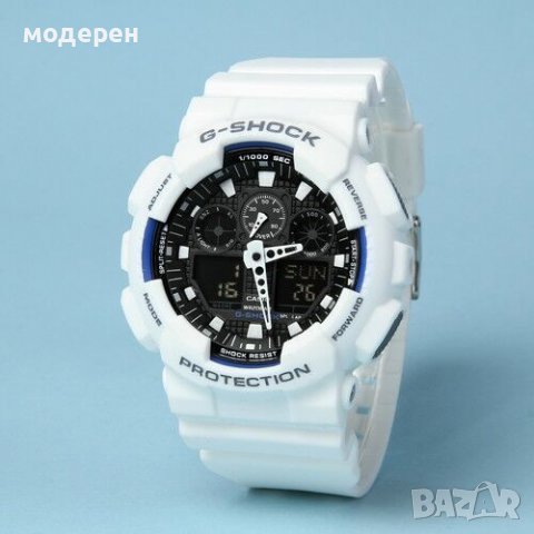 Продавам G SHOCK ga110 бял със златно всичко активно, снимка 15 - Мъжки - 20231164