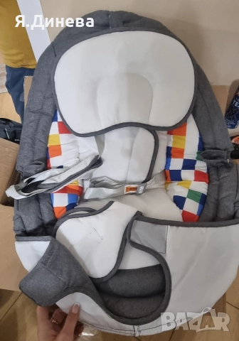 бебешка ел.люлка(шезлонг), снимка 2 - Детски шезлонги - 52861064