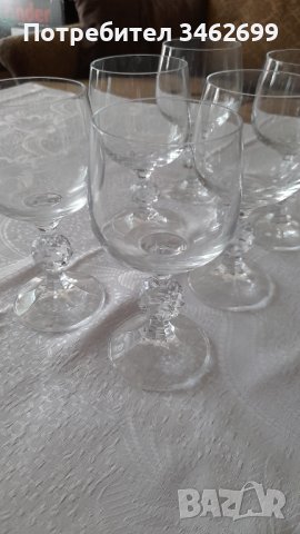 Кристални чаши за вино, снимка 1 - Чаши - 37648830