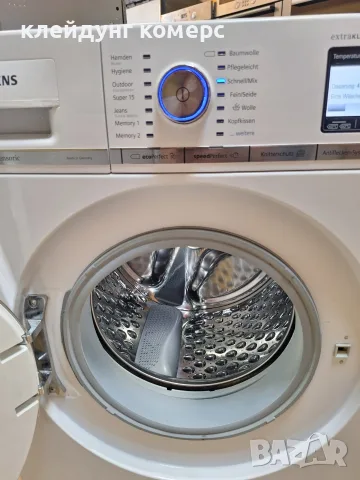 Пералня SIEMENS IQ 800 9кг А+++, снимка 6 - Перални - 55815860