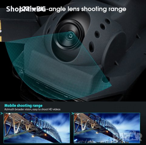 Сгъваем дрон 998 Pro с HD камера, WIFI и приложение за телефона, снимка 5 - Дронове и аксесоари - 39440052