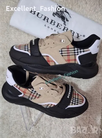 Унисекс модел Burberry , снимка 3 - Спортно елегантни обувки - 48888516