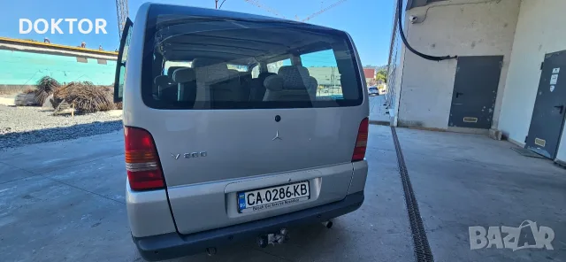 Мерцедес V200-бензин -газ, снимка 9 - Автомобили и джипове - 55966589