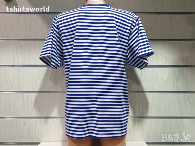 Нова дамска моряшка класическа тениска, Памук, снимка 2 - Тениски - 30499230