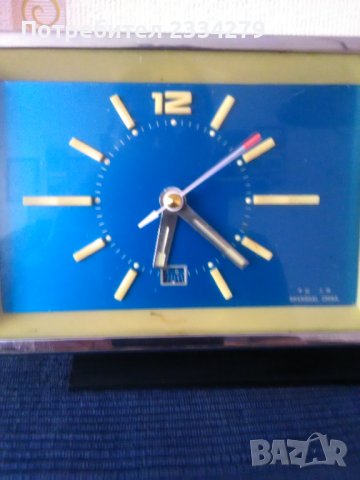  Часовник-будилник,механичен стар рядко срещан,китайски от 70-те години., снимка 5 - Антикварни и старинни предмети - 40403975