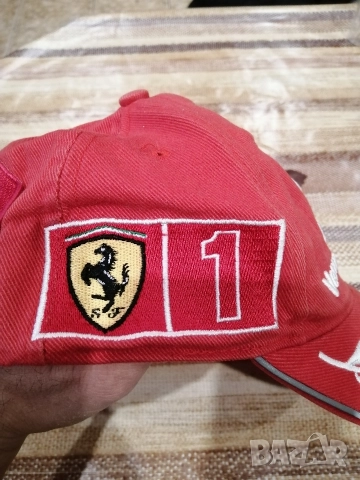 Шапка Михаел Шумахер / Michael Schumacher Ferrari, снимка 3 - Шапки - 52875903