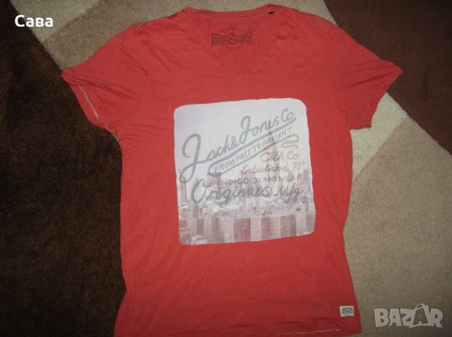Тениски JACK&JONES      мъжки,М-Л, снимка 3 - Тениски - 29958492