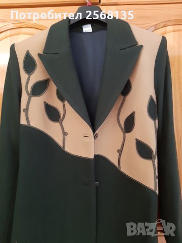 Разкошно Сако с Уникални Декорации на"Роси Фешън"! НОВО!Елегантно и Изискано! №44, снимка 6 - Сака - 38627350