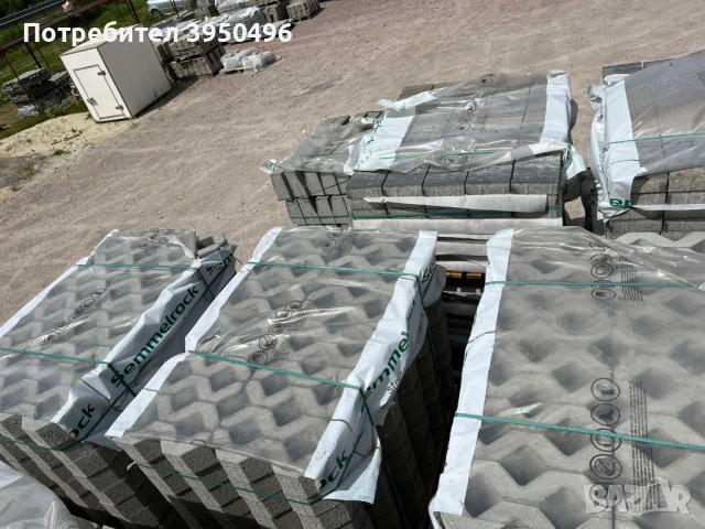 Паркинг елемент 60х40х10см, цвят сив - #Земелрок